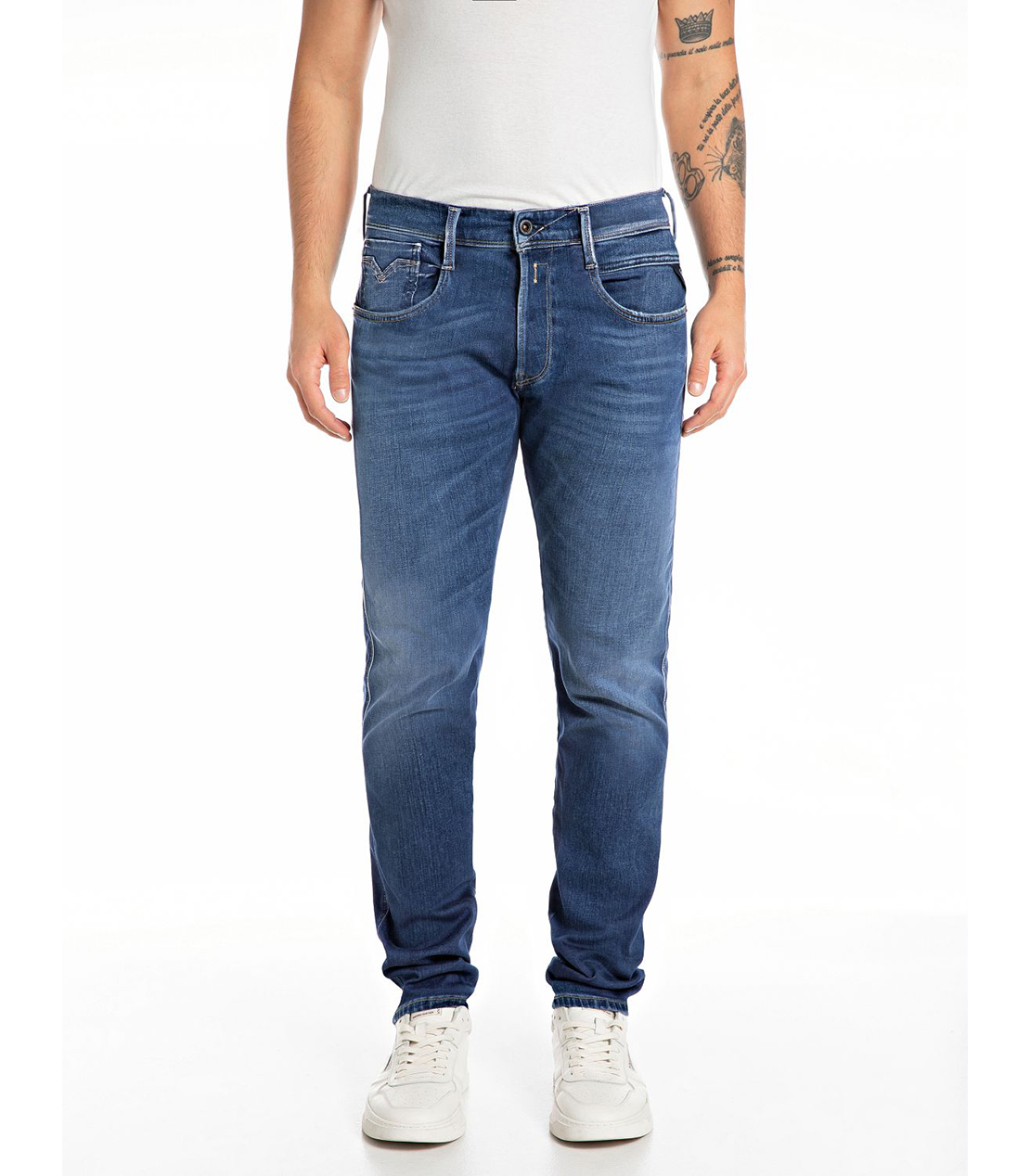 スリムフィットANBASS Touch denim